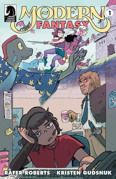 Illustration for article titled This Modern Fantasy #1 exclusive injects reality into D&D-style fantasy